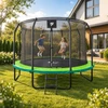 Trampolina ogrodowa dla dzieci 12 FT / 366 cm Tiger PRO DrFit z siatką i drabinką