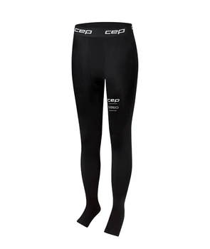 Męskie spodnie kompresyjne regeneracyjne do długiego odpoczynku z otwartą stopą Pro Recovery Tights 4.0 CEP