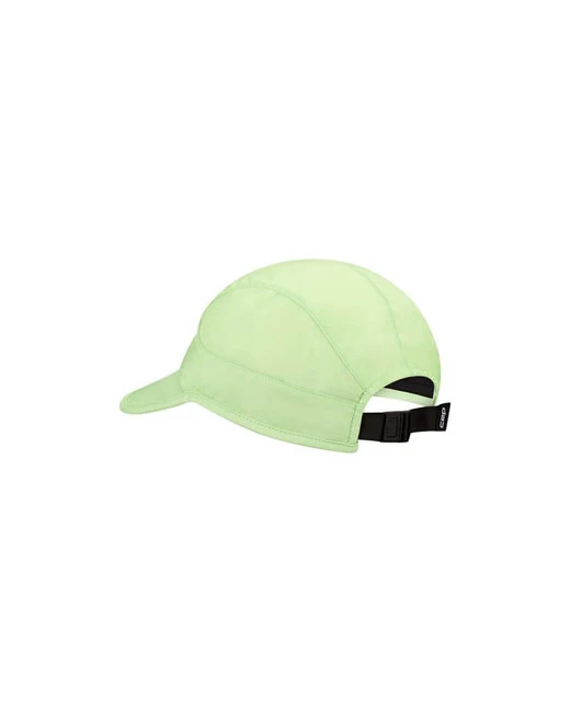 Sportowa czapka z daszkiem unisex CEP Core Run limonkowa
