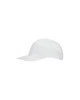 Lekka czapka sportowa z daszkiem regulowana one size CEP unisex biała