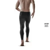 Męskie długie legginsy sportowe do biegania CEP Ultralight czarne