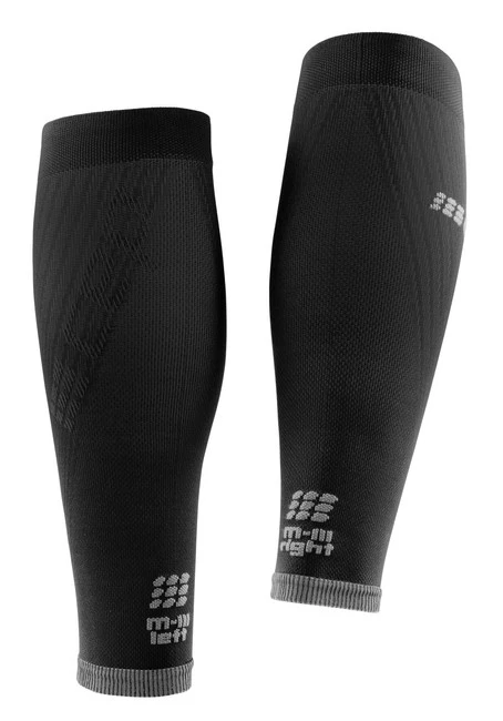 Męskie opaski kompresyjne na łydki sportowe CEP Ultralight czarne