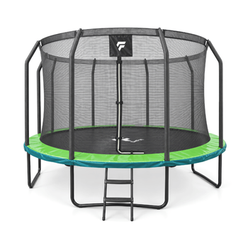 Trampolina ogrodowa dla dzieci 12 FT / 366 cm Tiger PRO DrFit z siatką i drabinką
