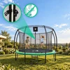 Trampolina ogrodowa dla dzieci 12 FT / 366 cm Kangaroo PRO DrFit z siatką i drabinką